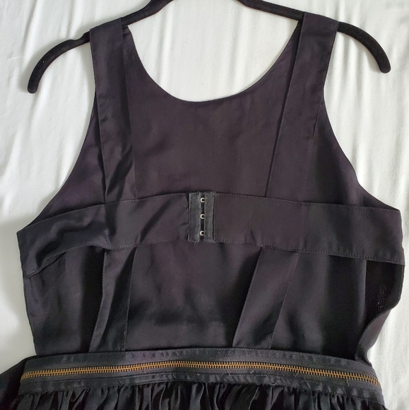 Topshop Backless Black Dress - Picture 3 of 4